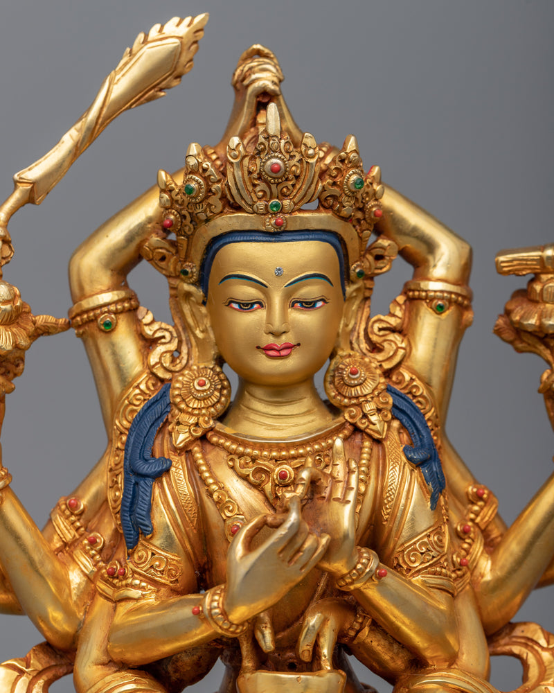 Divine Namasangati Manjushri Statue | Himalayan Buddhist Art