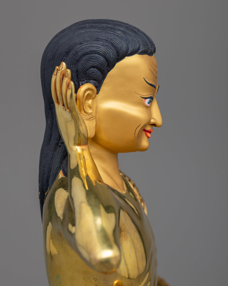 Inspiring Tibetan Yogi Milarepa Statue | Enhance Your Spiritual Journey