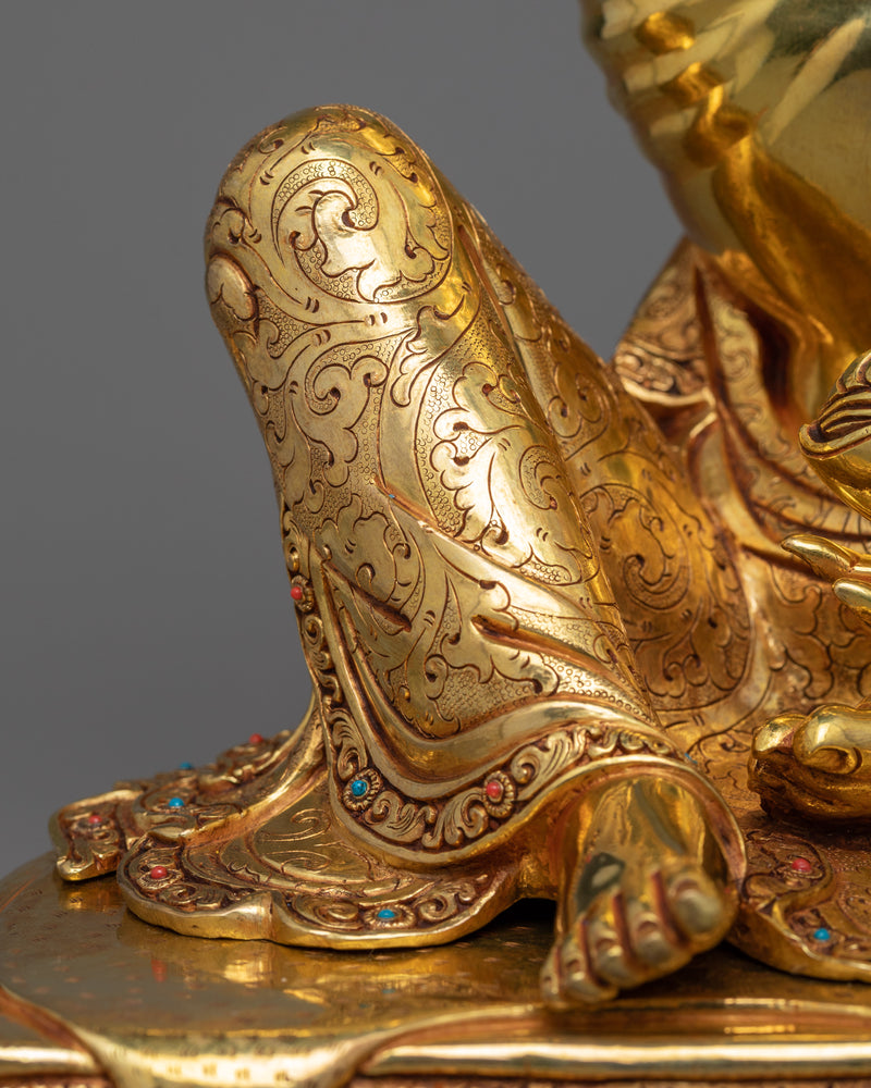 Inspiring Tibetan Yogi Milarepa Statue | Enhance Your Spiritual Journey