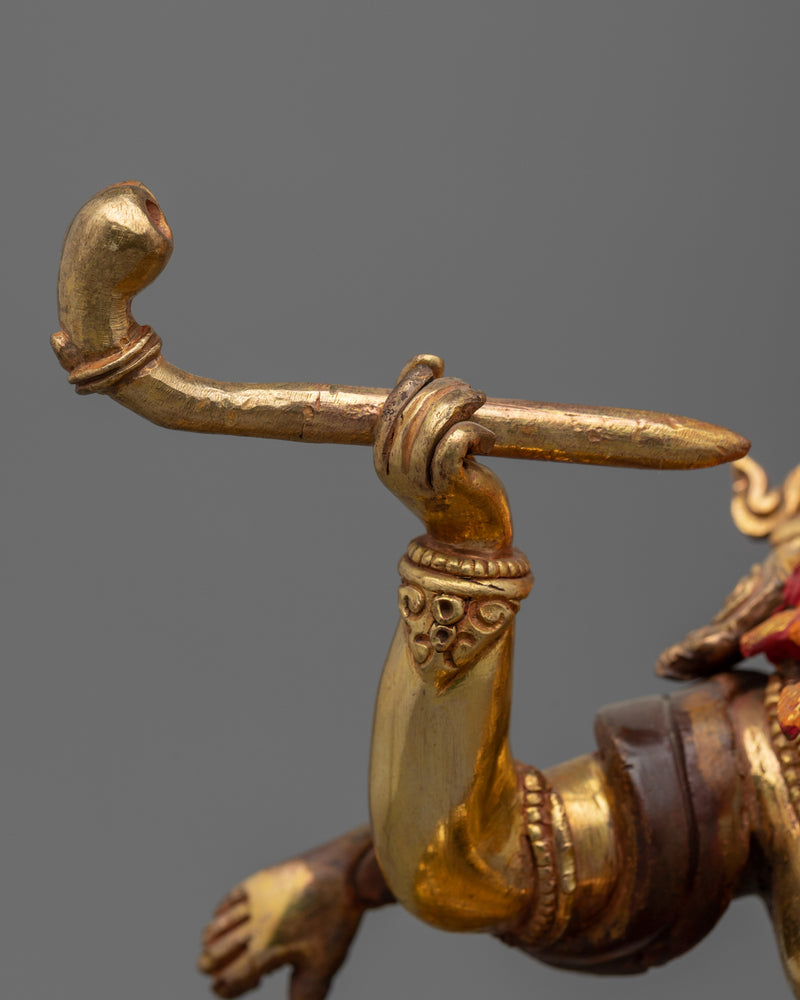 Brahmanrupa Mahakala Statue | Traditional Chaturmukha Mahakala Artwork