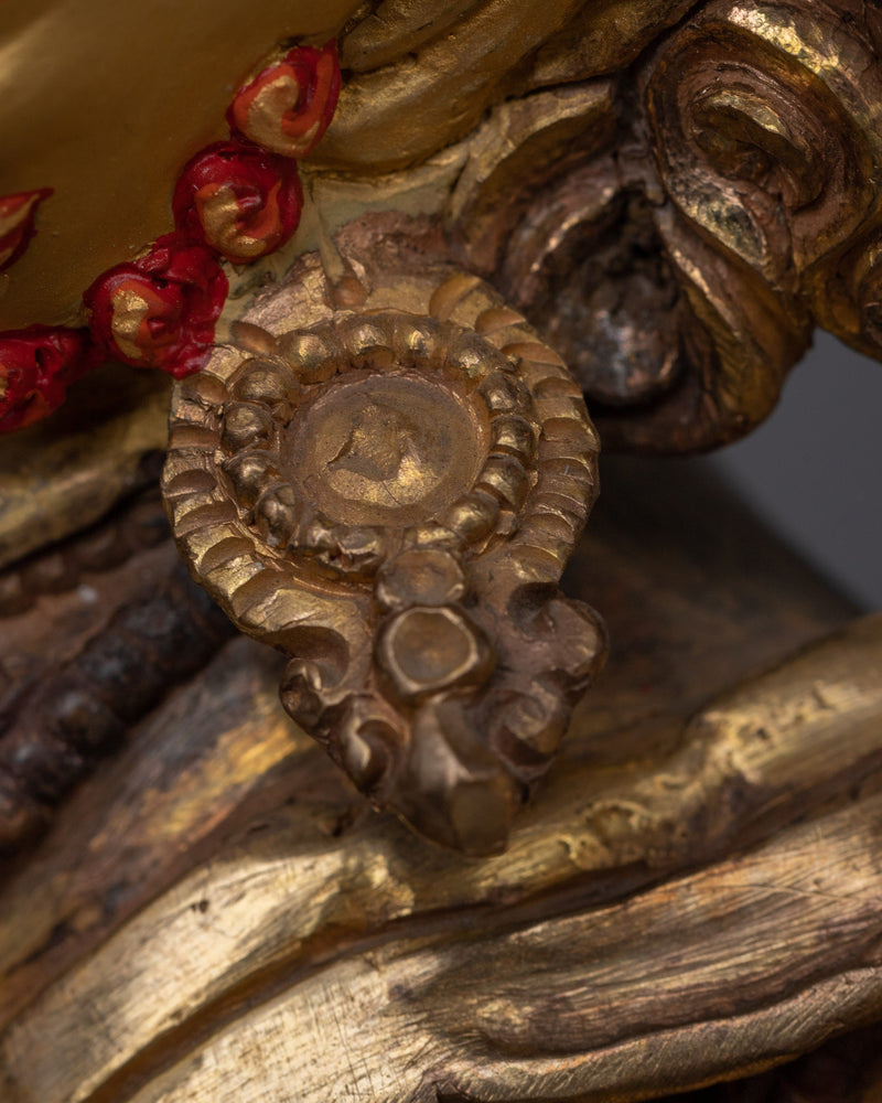 White Mahakala Statue | The protector of Wealth Statue
