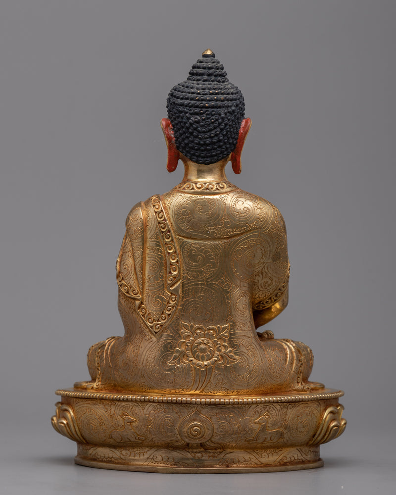 Buddha Amitabha Sculpture | Handcrafted Buddhist Statue for Meditation