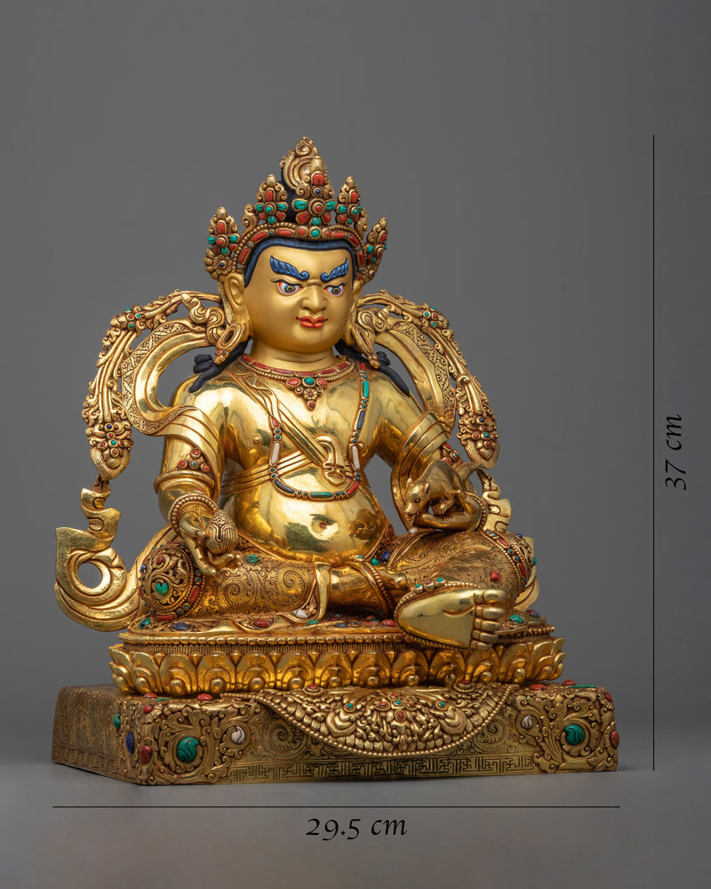 Zhambala - The Tibetan God of Wealth and Prosperity | Himalayan Buddhist Statue
