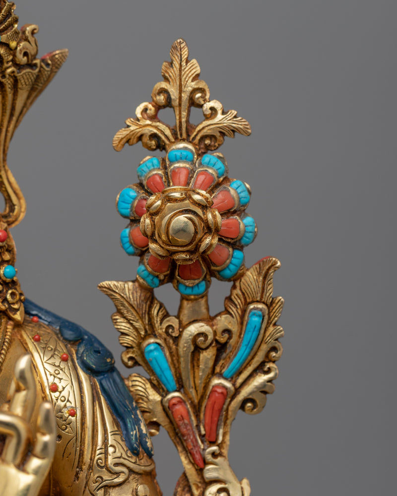 Tara Green: The Swift and Compassionate Savior | Spiritual Buddhist Sculpture