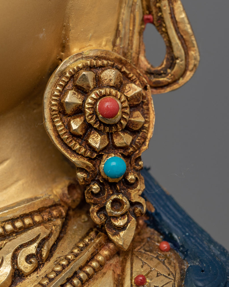 Tara Green: The Swift and Compassionate Savior | Spiritual Buddhist Sculpture