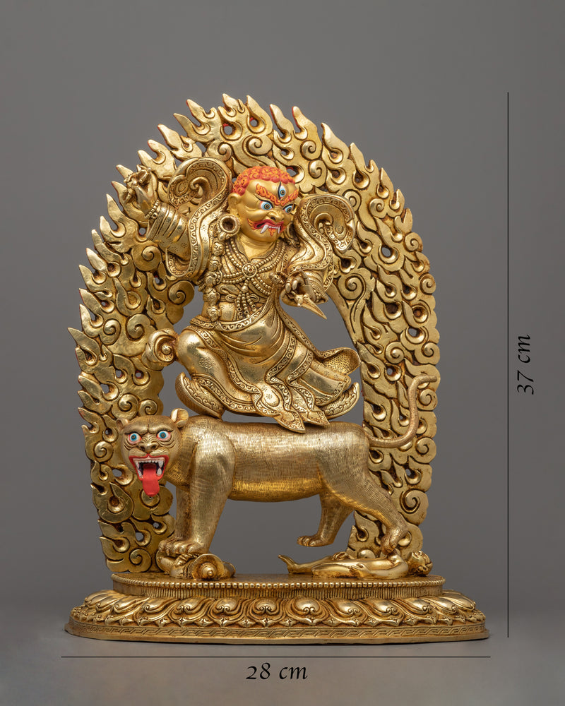 Dorje Drolo: The Powerful Wrathful Deity | Himalayan Buddhist Statue