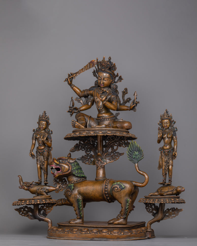Maha Manjushri: The Embodiment of Transcendent Wisdom of Buddhism | Himalayan Art