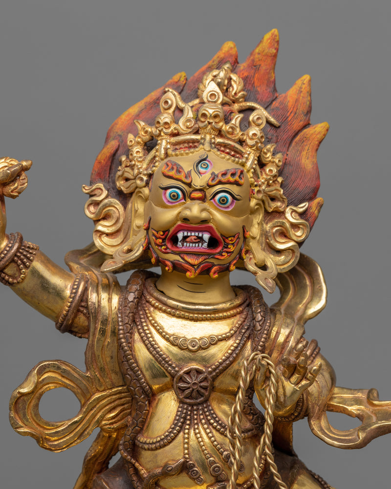 Vajrapani Bodhisattva Statue | Holder of a Thunderbolt, Vajrapani Artwork