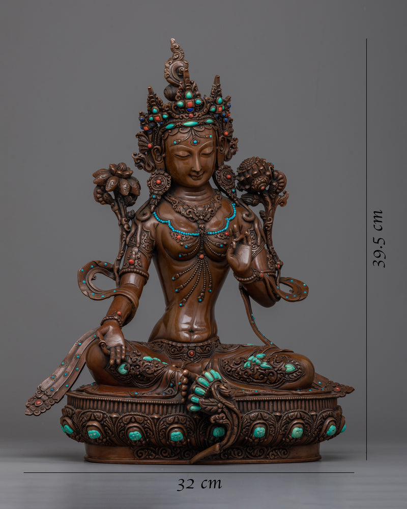 Green Tara Kadampa | A Symbol of Swift Compassion and Protection