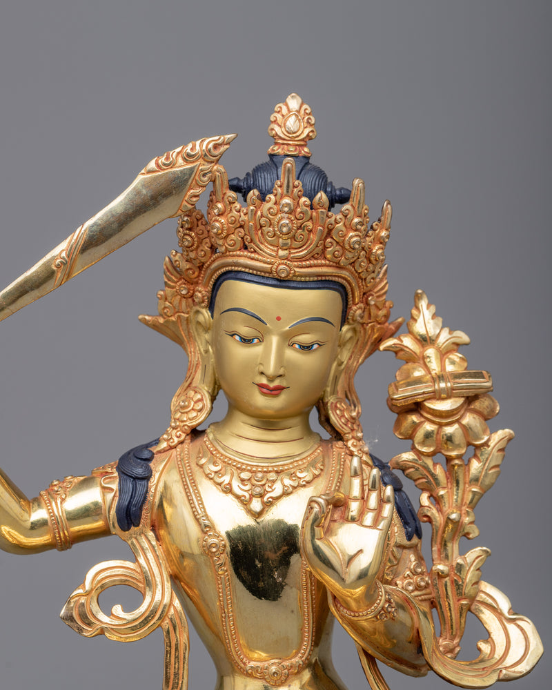 Manjushri Buddha Bodhisattva | The Embodiment of Wisdom and Spiritual Insight