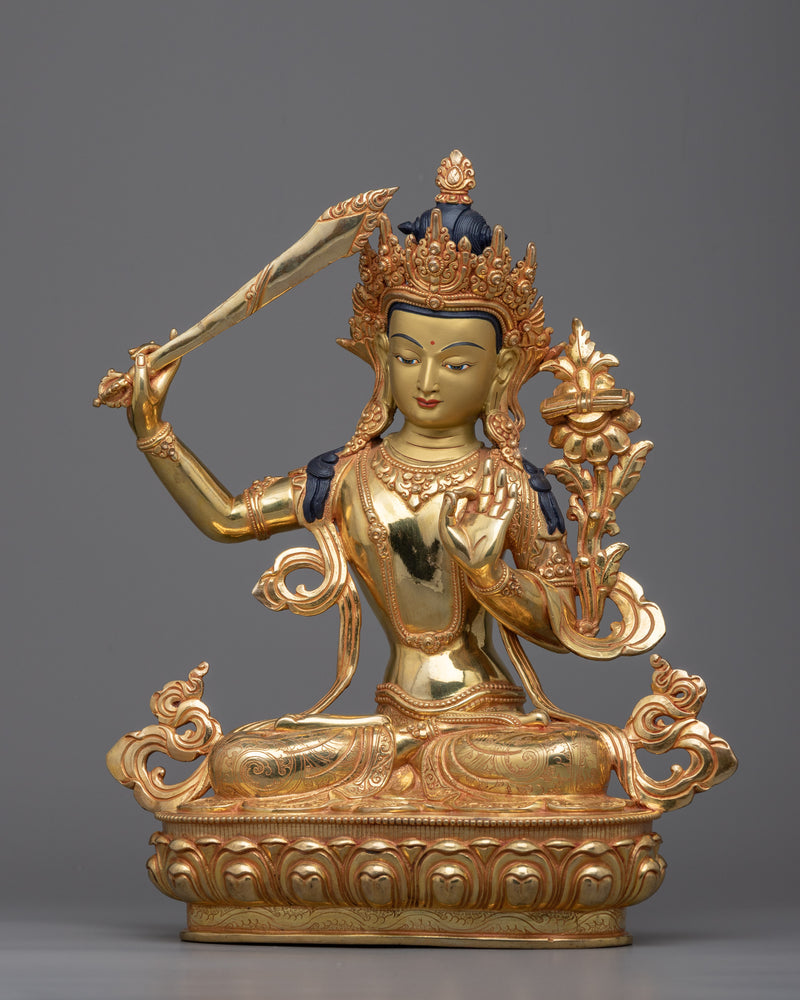 Manjushri Buddha Bodhisattva | The Embodiment of Wisdom and Spiritual Insight