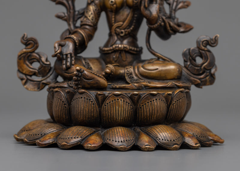 Green Tara Statue for Compassion | The Mother of all Buddhas, Green Tara