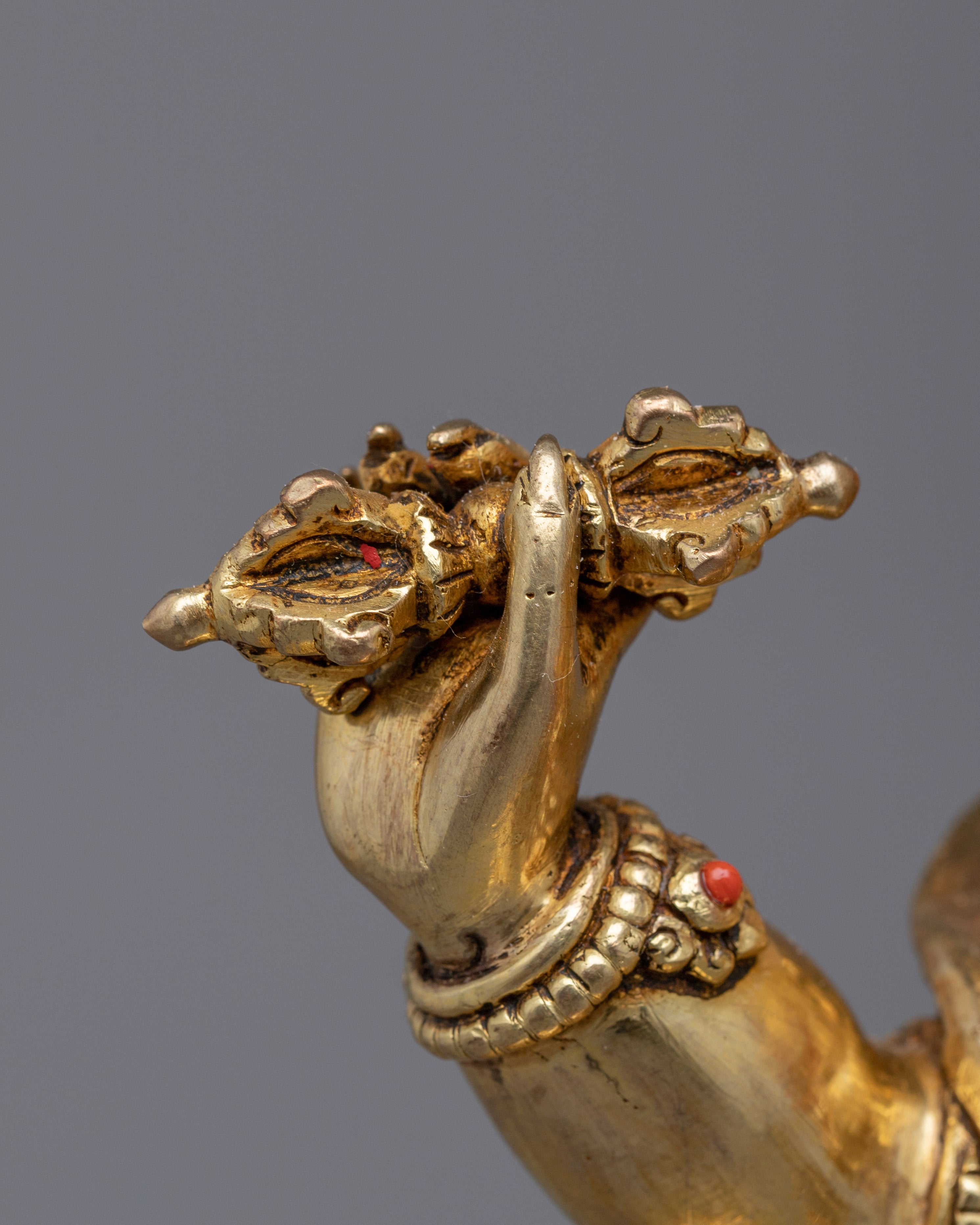 Vajra Thunderbolt Holder Vajrapani Statue | The Protector and Guide of the Buddha