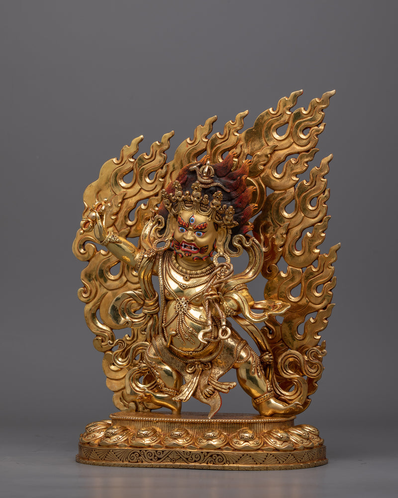 Om Vajrapani Hum Benefits with this Stunning Statue | The Powerful Protector