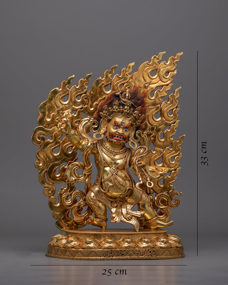 Om Vajrapani Hum Benefits with this Stunning Statue | The Powerful Protector