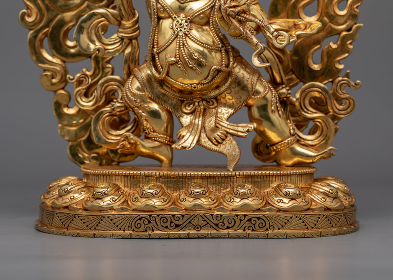 Om Vajrapani Hum Benefits with this Stunning Statue | The Powerful Protector