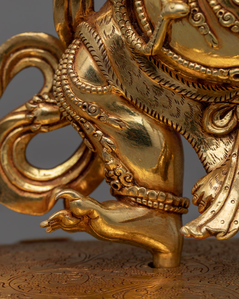 Om Vajrapani Hum Benefits with this Stunning Statue | The Powerful Protector