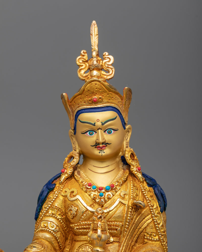 Guru Rinpoche Mantra Practice Statue | The Precious Guru Artwork