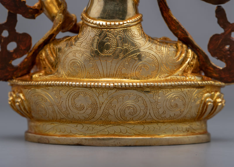 Guru Vajrasattva Sculpture | Traditionaly Handcrafted Buddhist Art