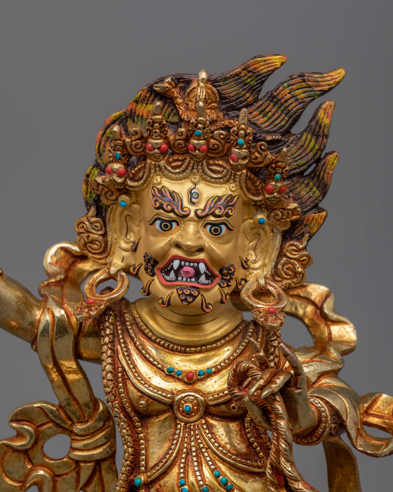 Vajrapani Bodhisattva Sculpture |  The “Holder of a Thunderbolt”