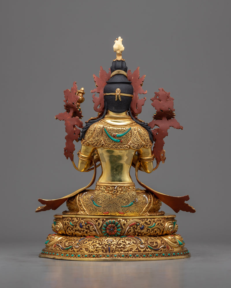 Maitreya Buddha Figurine | Traditionally Hand-crafted Sculpture