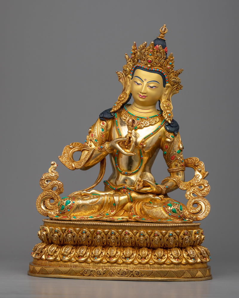 Om Vajrasattva Hum Statue | A Powerful Emblem of Purification and Healing