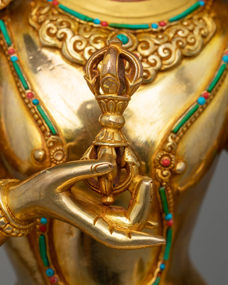 Om Vajrasattva Hum Statue | A Powerful Emblem of Purification and Healing