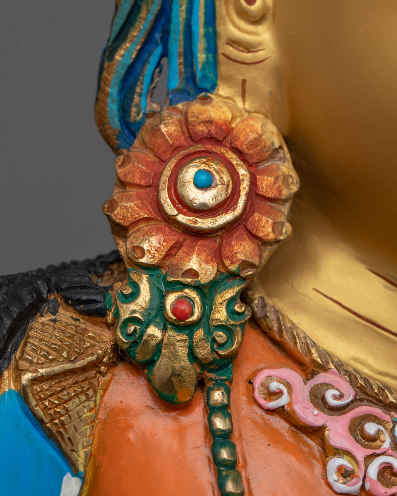 Manjushree Bodhisattva Statue | Handmade Figure of Wisdom Deity