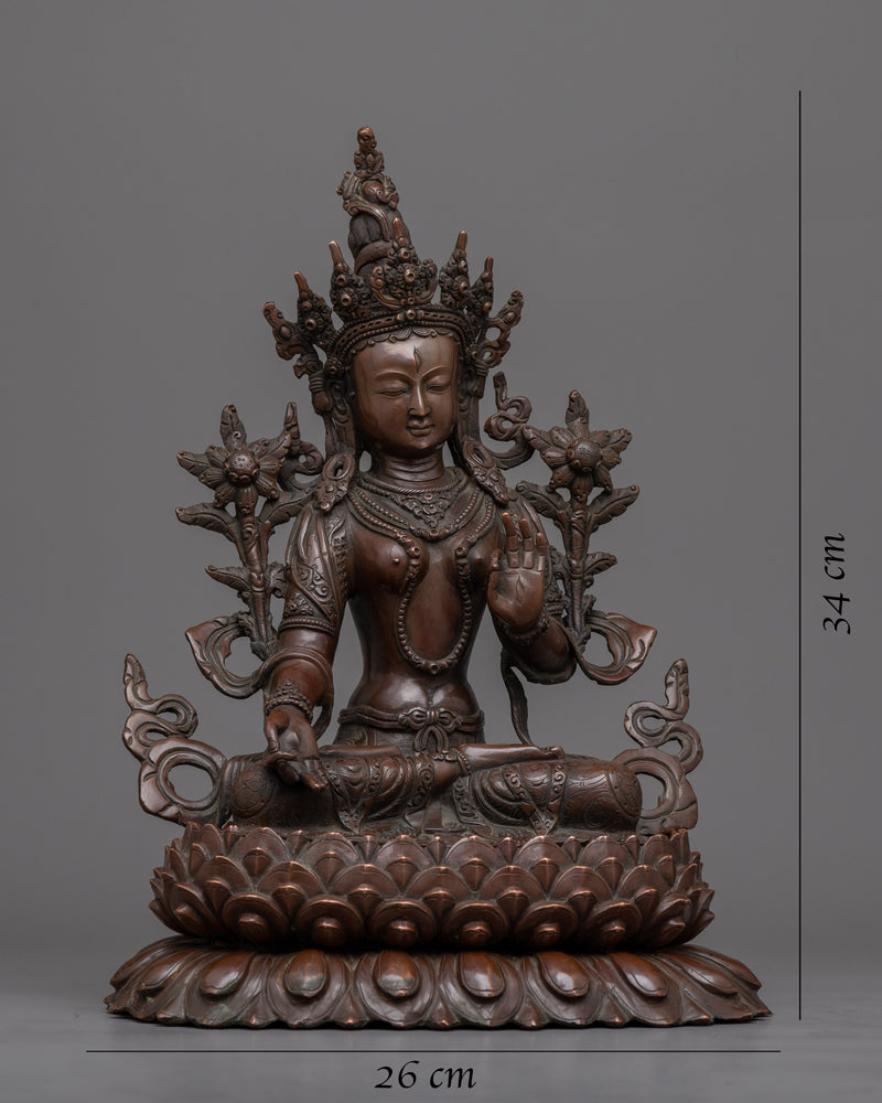 White Tara Buddha Statue | A Symbol of Compassion and Longevity
