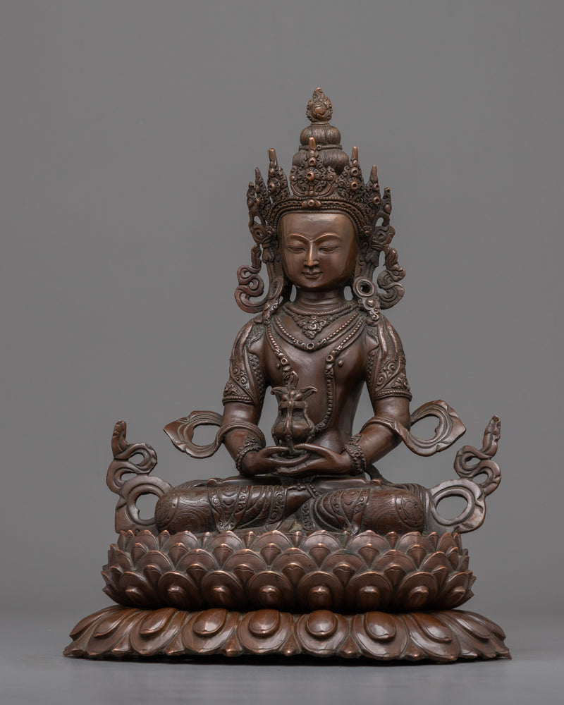 Amitayus Buddhist Statue | The Buddha of Infinite Life and Longevity