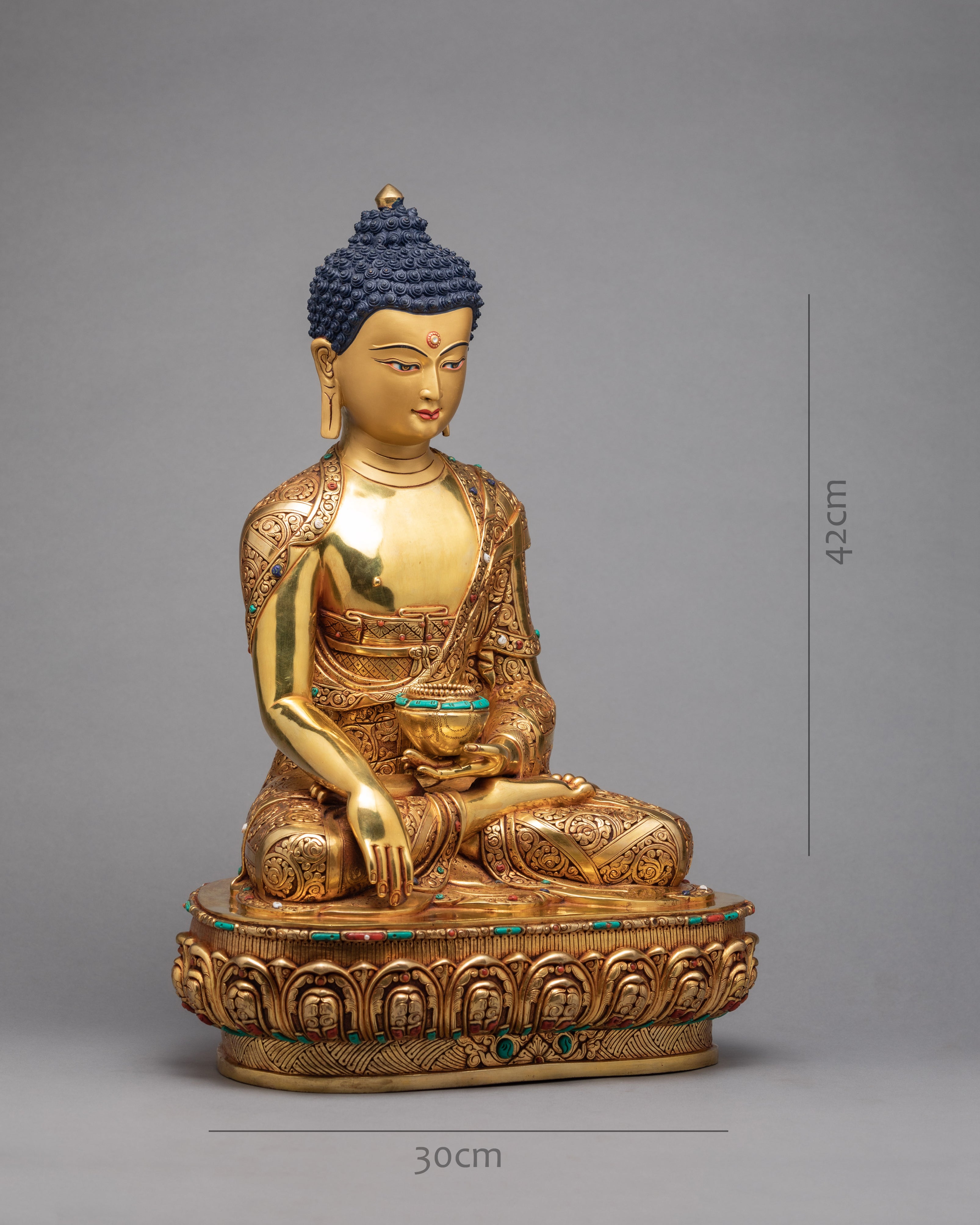 最高級ブッダ像 Ｆinest Buddha Statue,Gold Ｐlated 最高級ブッダ像 Finest Buddha Statue,Gold Plated