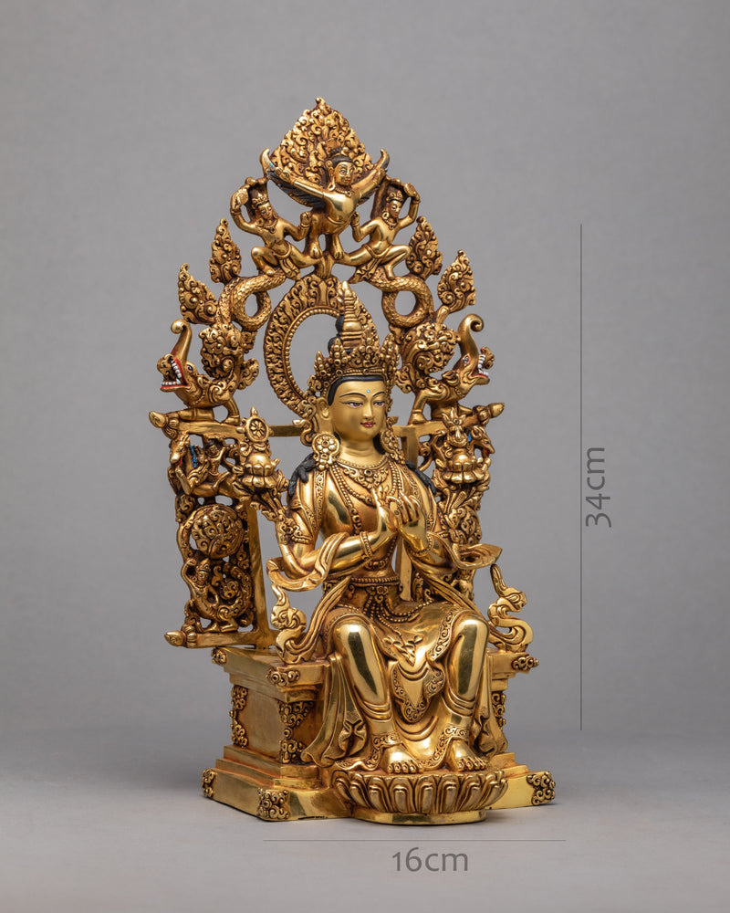 maitreya buddha statue