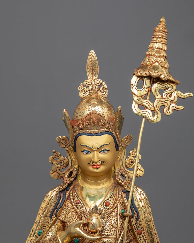 Guru Orgyen Norla Statue | A Great Manifestation of Wealth Deity
