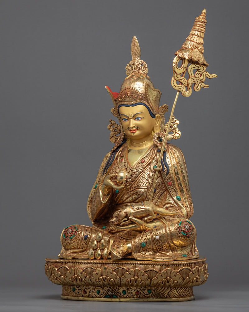 Guru Orgyen Norla Statue | A Great Manifestation of Wealth Deity