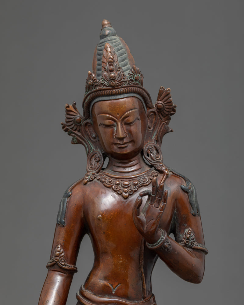 Arya Avalokiteshvara Statue | Buddhist Deity Of Compassion