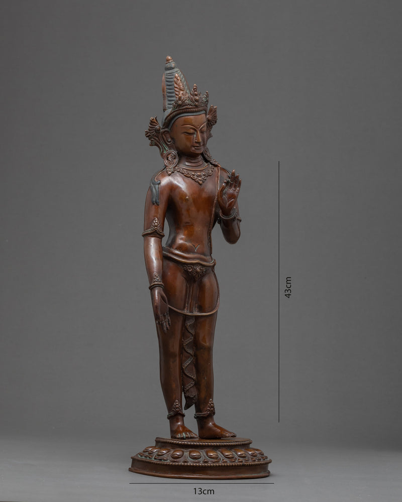 Arya Avalokiteshvara Statue | Buddhist Deity Of Compassion
