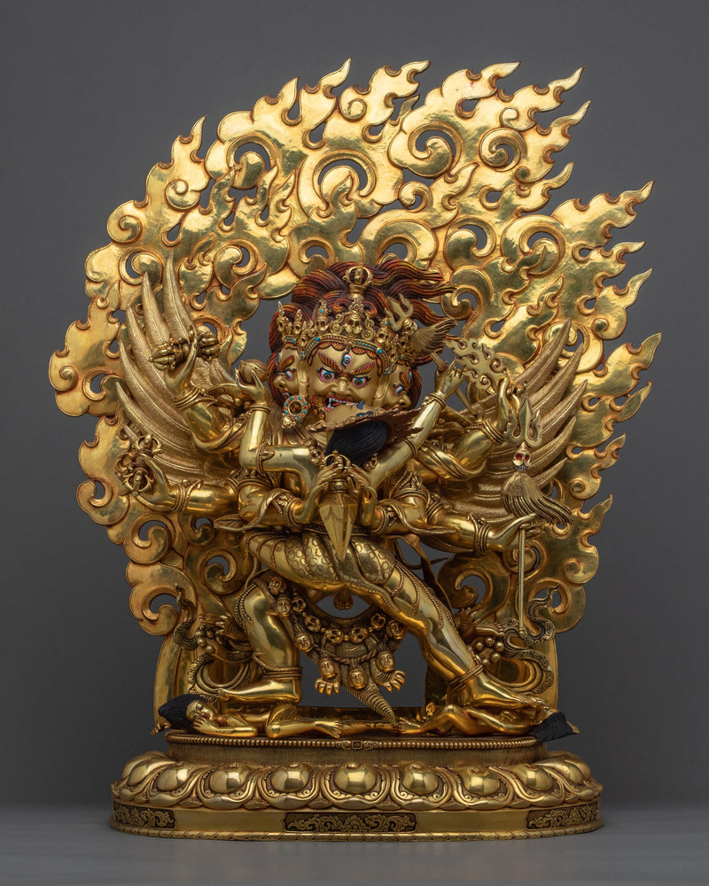 Statue Of Buddhist Meditational Deity Phurba, Vajrakilaya Consort