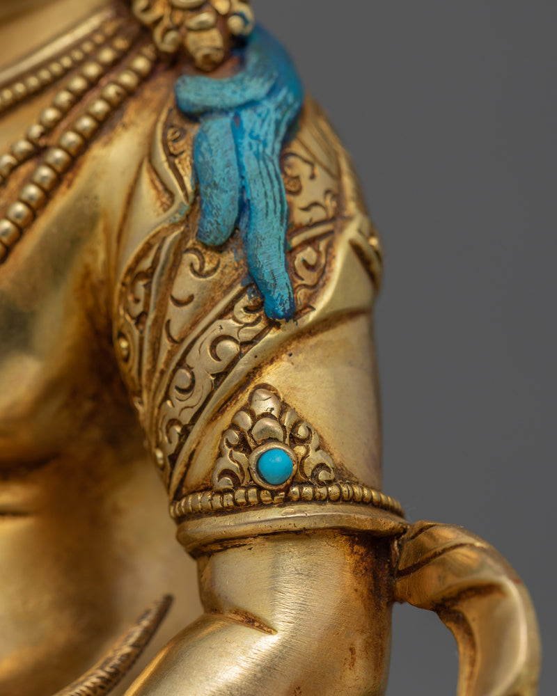 Wealth Deity Jambhala | Tibetan Statue Art