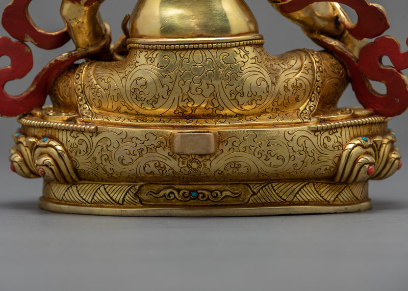 Wealth Deity Jambhala | Tibetan Statue Art