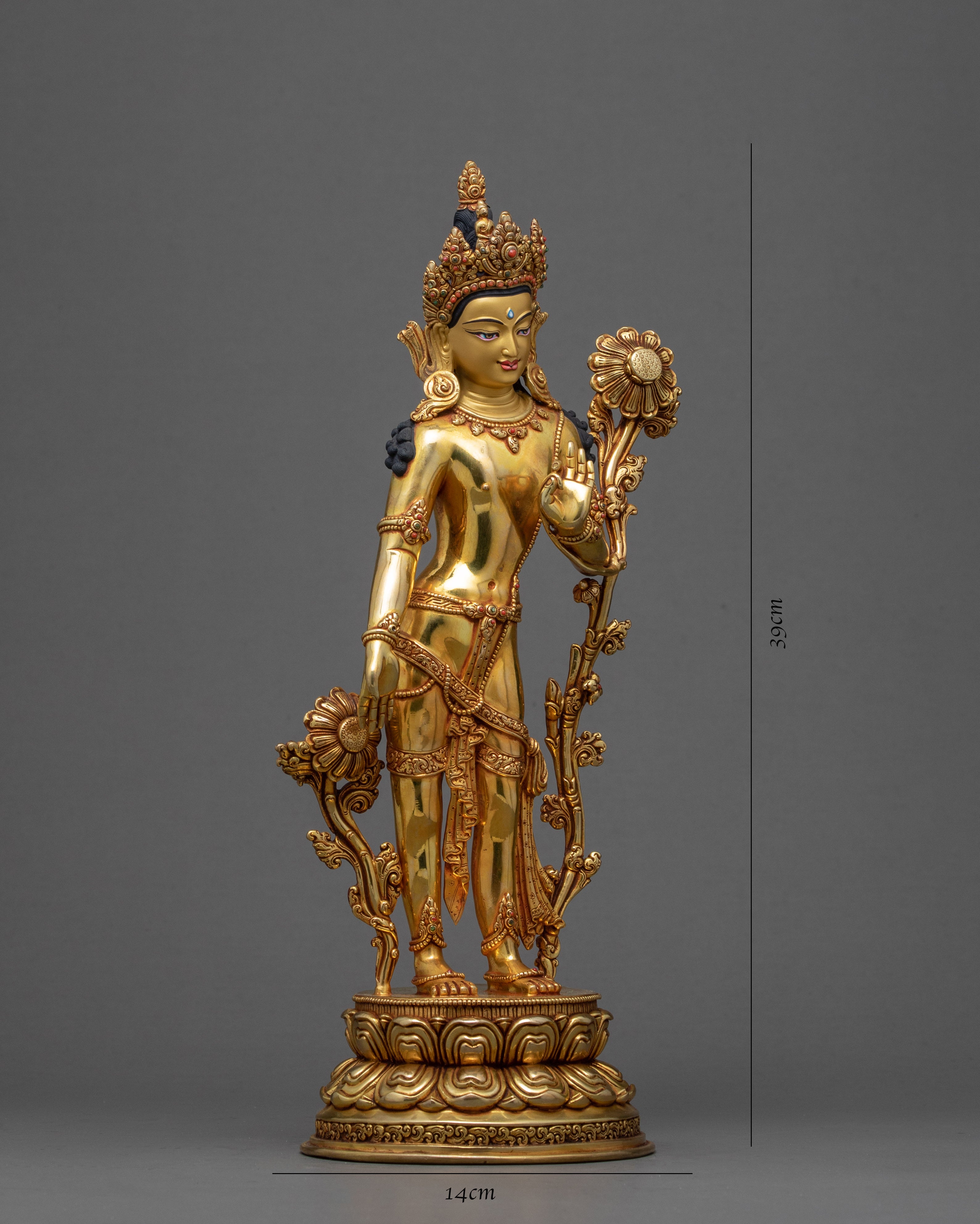 Standing Chenrezig | Deity Of Compassion Statue