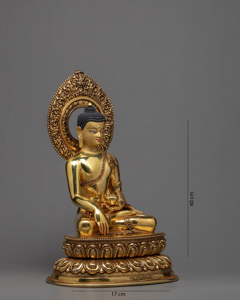 5 Dhyani Buddhas Statue Set | Aksobhya, Amitabha, Amoghasiddhi, Ratnasambhava and Vairocana