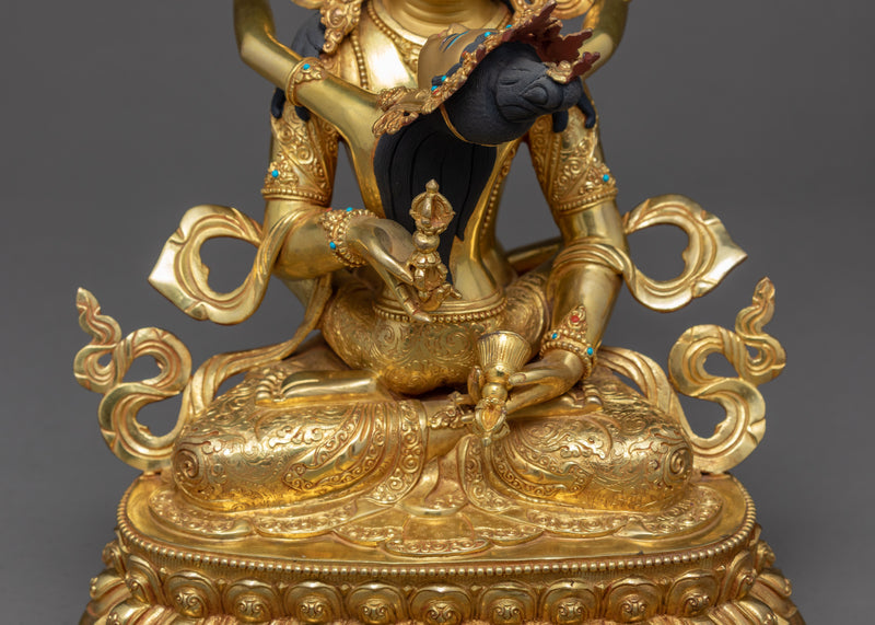 Vajrasattva With Consort | Buddhist Yab Yum Sculpture