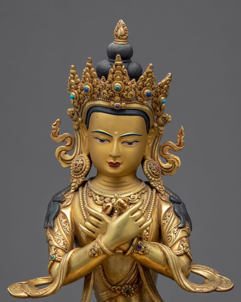 Buddha Vajradhara Statue | Traditionally Hand Carved Sculpture