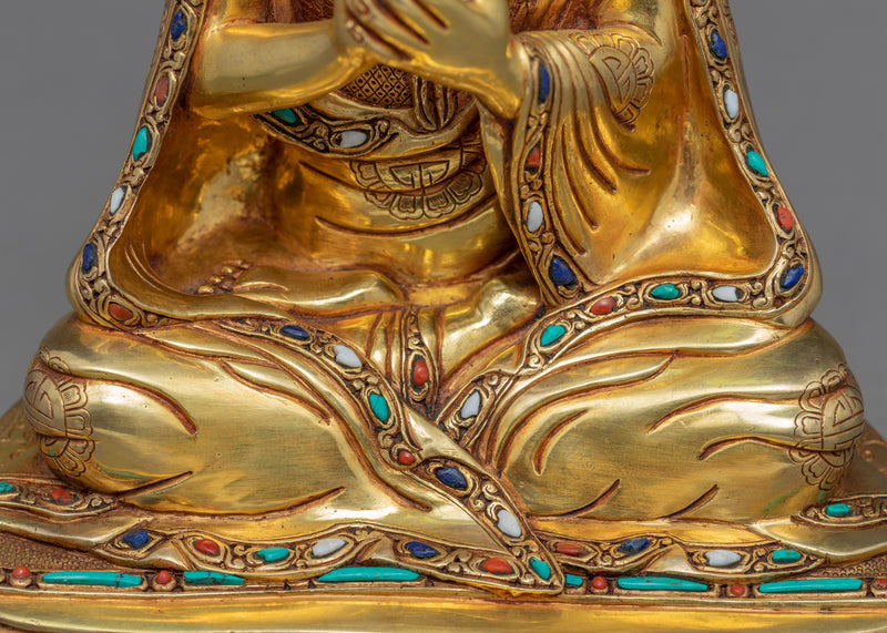 1st Karmapa Statue | Tibetan Buddhist Master