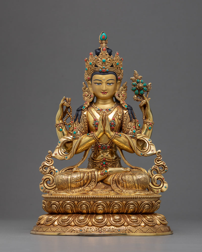 Bodhisattva Deities Set | Traditional Himalayan Art