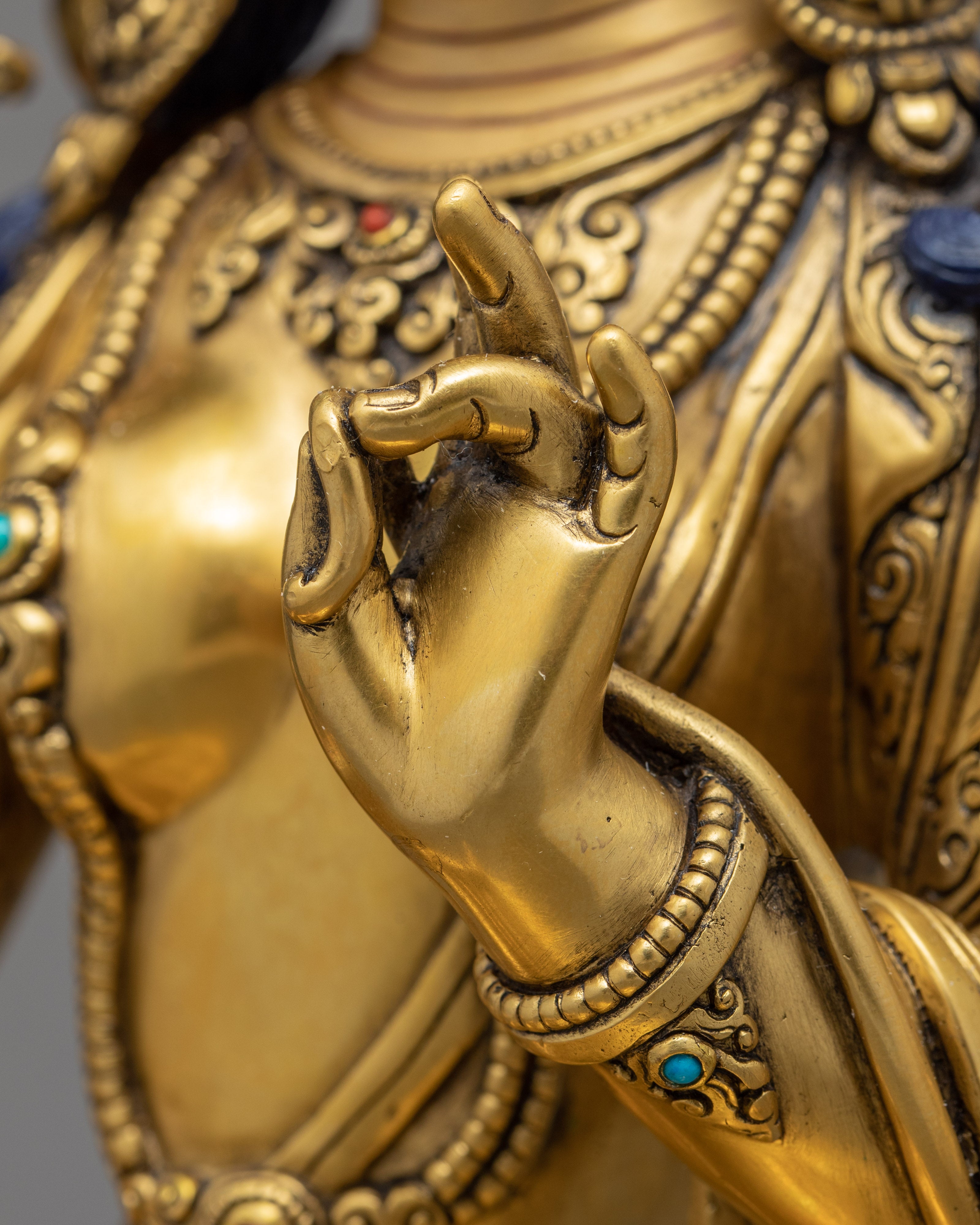 Green Tara Nepal | Female Buddha Statue