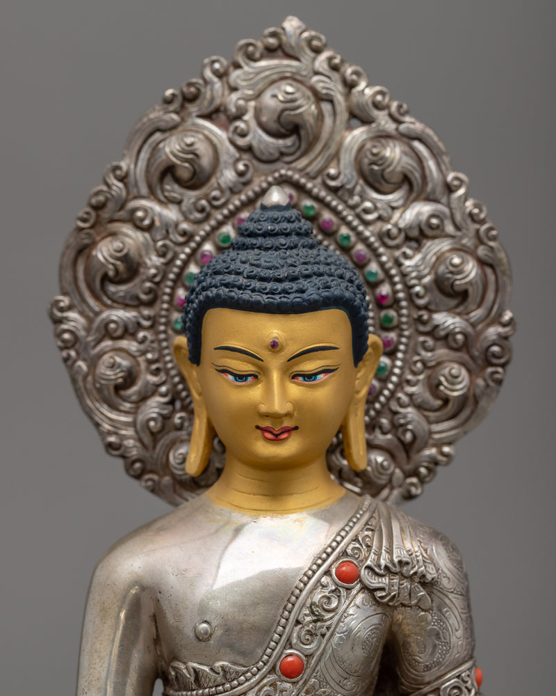 Shakyamuni Buddha Sculpture | Traditional Buddhist Statue