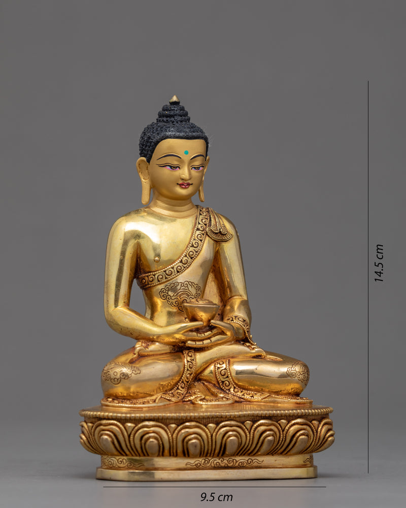 Amitabha Buddha Meditation Statue | Traditional Tibetan Sculpture