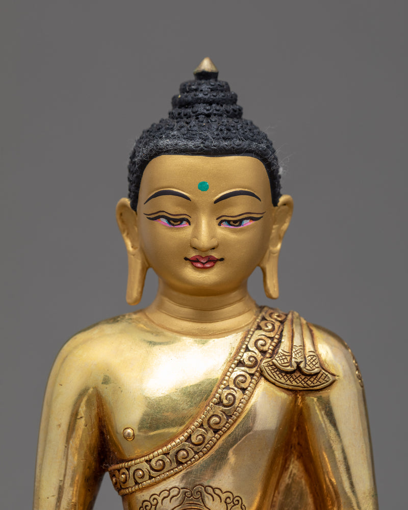 Amitabha Buddha Meditation Statue | Traditional Tibetan Sculpture