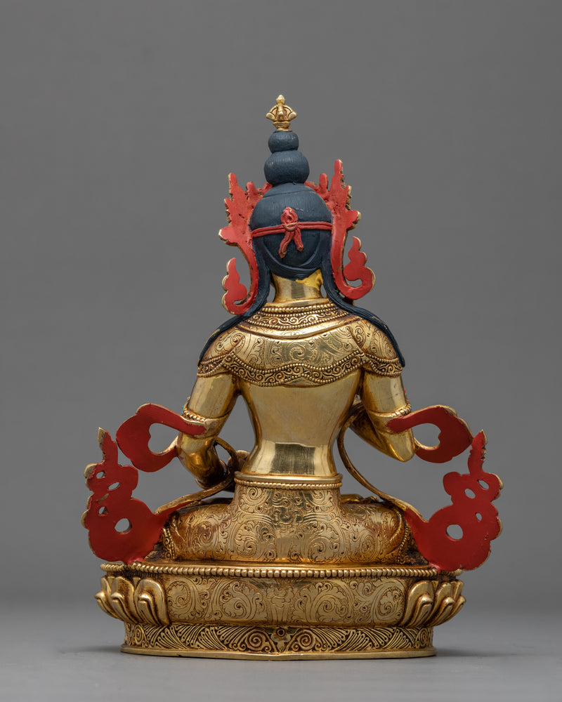 Vajrasattva Tibetan Sculpture | Traditional Buddhist Statue